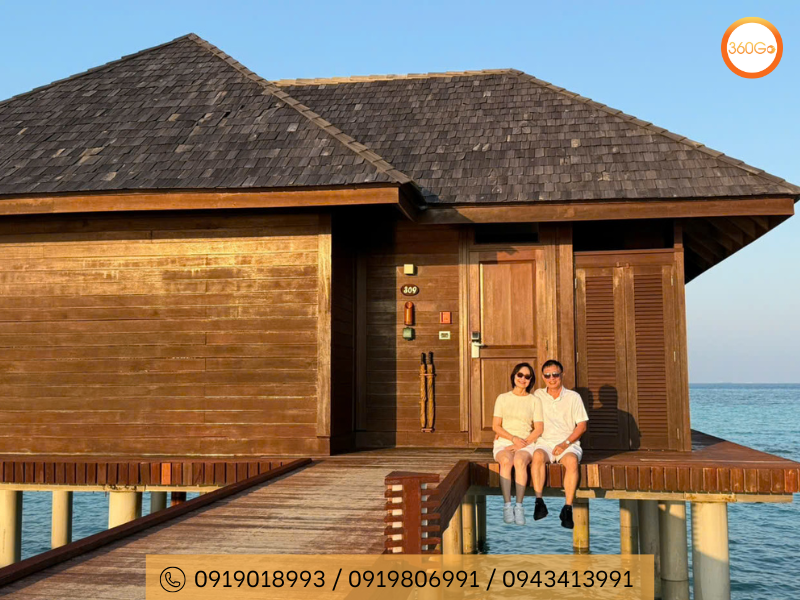 Ngắm hoàng hôn Maldives - Du lịch 360Go